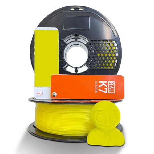 NFIL3D Premium High Strength PLA+ Daffodil Yellow 3D Printer Filament | Dimensional Accuracy +/- 0.015mm |1.75mm | Easy to Print, No Clogging,Smooth Finish,Tangle-Free |Compatible with All 3D Printers - Image 1