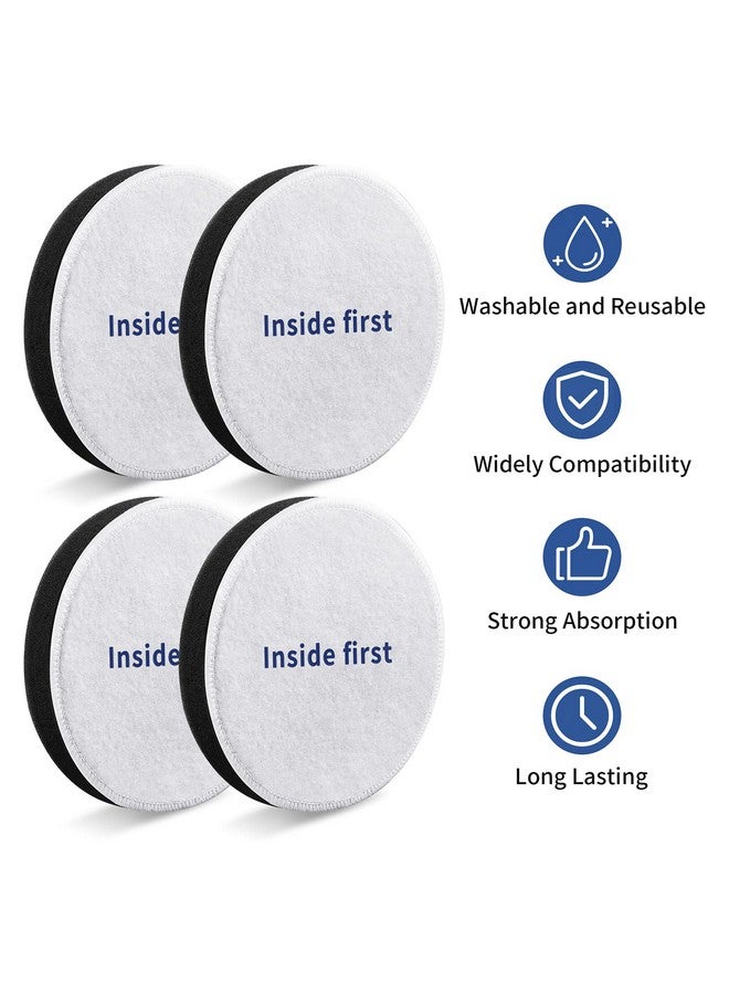 KEEPOW Vacuum Filters for Eureka, Power Speed Vacuum Filters Replacement for Eureka NEU182A, NEU182B, NEU280, NEU180, NEU181, NEU188, NEU202 Bagless Upright Vacuum Cleaner, Part E0202 (4 Pack) - Image 3