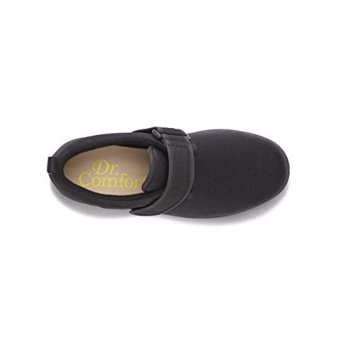 Dr. Comfort Men's Carter Black Stretchable Diabetic Casual Shoes - Image 4