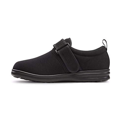 Dr. Comfort Men's Carter Black Stretchable Diabetic Casual Shoes - Image 3