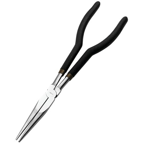 Performance Tool W1044 11-Inch Long Reach Long Nose Pliers Black - Image 1