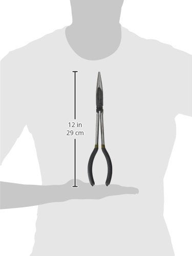 Performance Tool W1044 11-Inch Long Reach Long Nose Pliers Black - Image 3