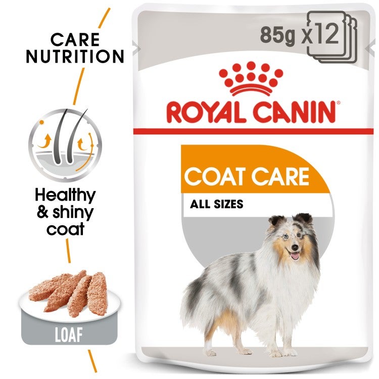 Royal Canin Canine Care Nutrition Coat Beauty Wet Food - Pouches, 12x85g - Image 2
