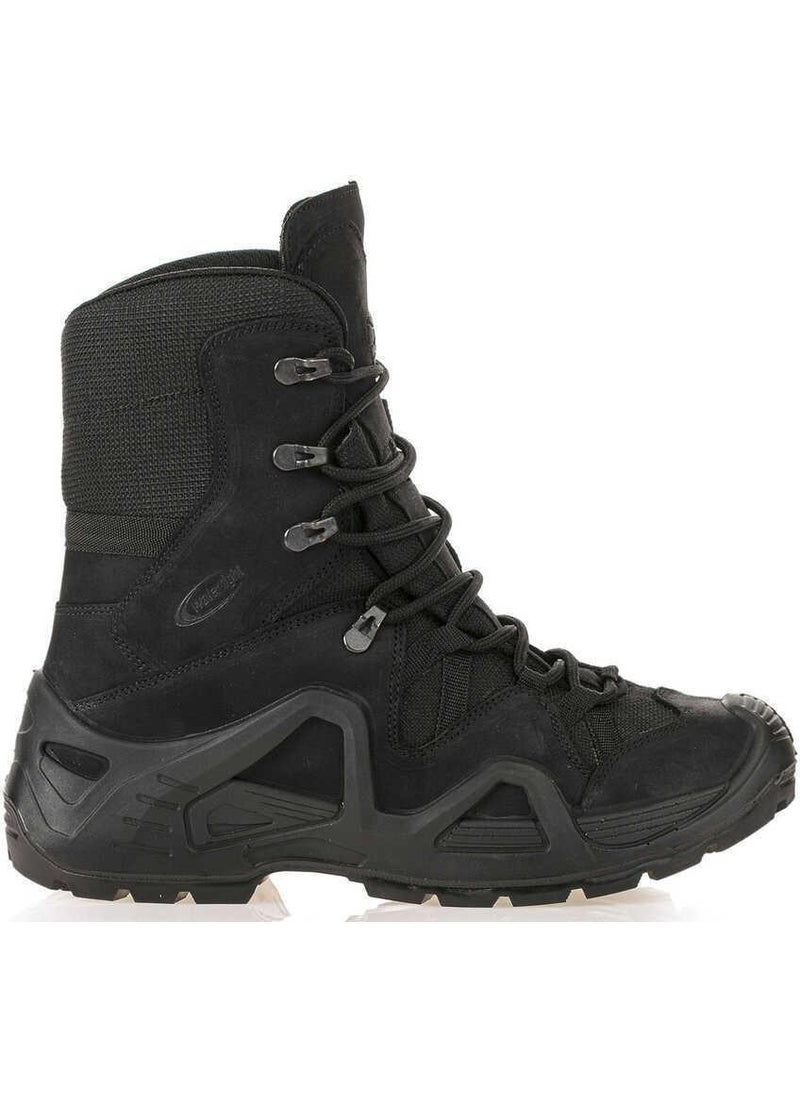 Scooter  - 1490 Black Nubuck Waterproof Men's Military Boots - Image 1