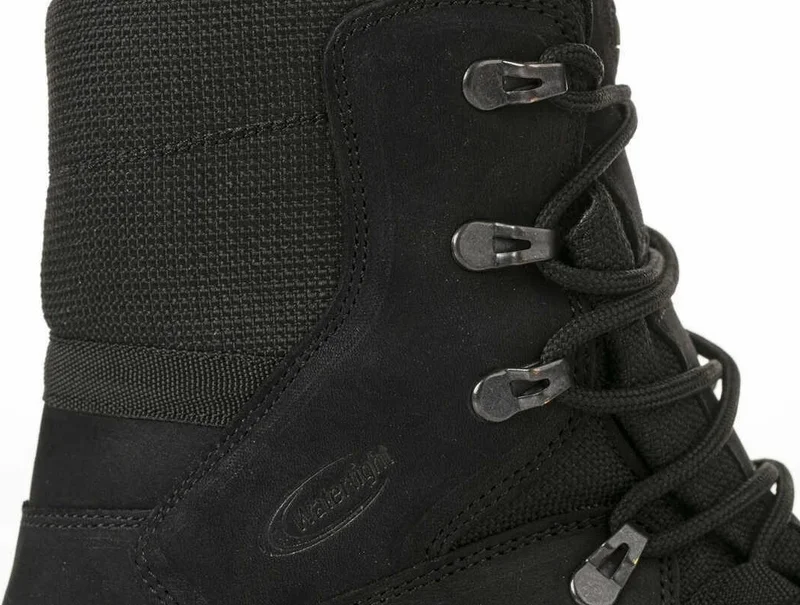 سكوتر 1490 Black Nubuck Waterproof Men's Military Boots