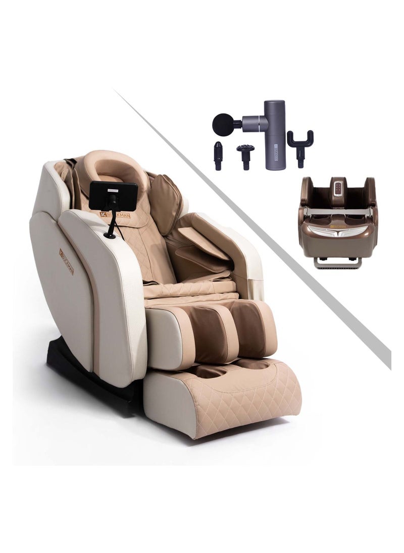 JC BUCKMAN IndulgeUs Seat Gun Massager, Back Heat Therapy 