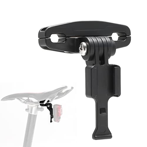 Cygolite Saddle Rail Mount - for Cygolite Hypershot & Hotshot Series Tail Lights – Installs Under Bicycle Saddle, Less Cluttered Look – Compact & Durable - Fits Most Bicycle Saddles, Black - Image 1