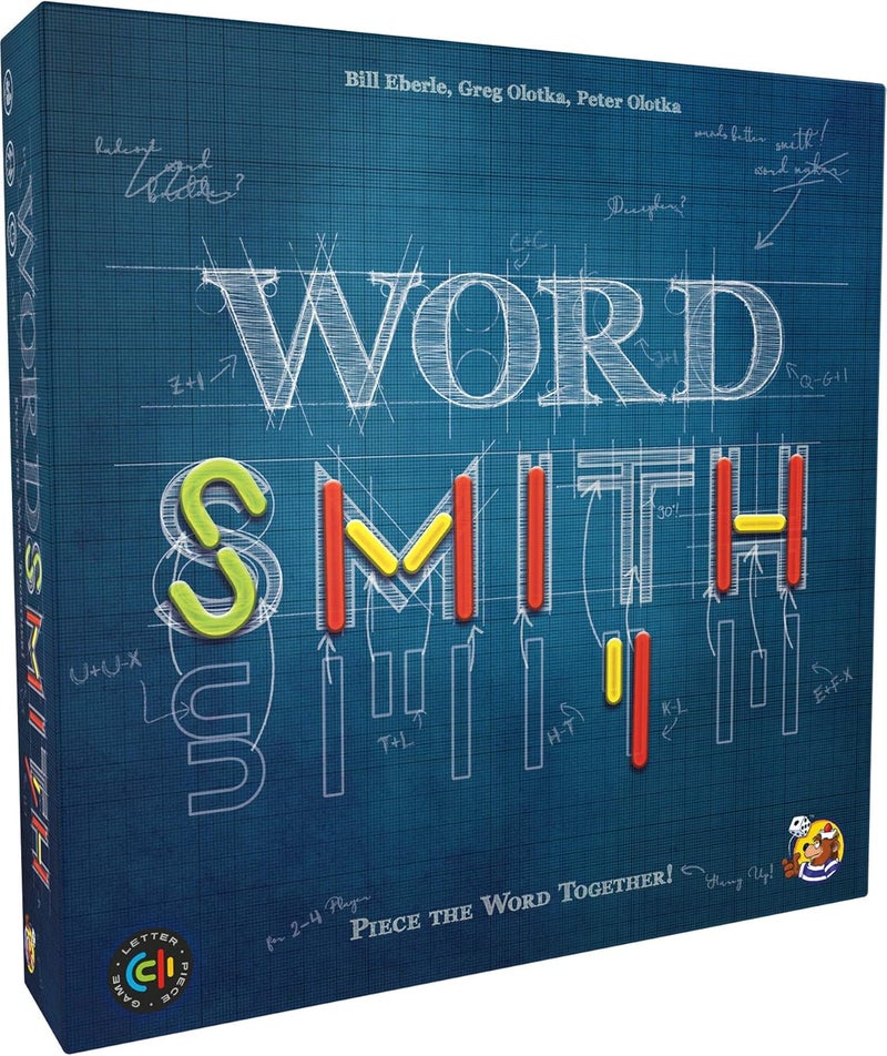 Asmodee Wordsmith Board Game  FastPaced Word Game  Word Building Game for Adults and Kids  Fun Game for Family Game Night  Ages 10  14 Players  Average Playtime 30 Minutes  Made by Heidelbear - Image 1