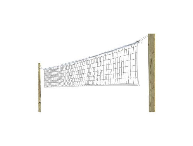 ProZone Sporting Cotton 4mm Heavy Volleyball Net (Off-White, White) - Image 4