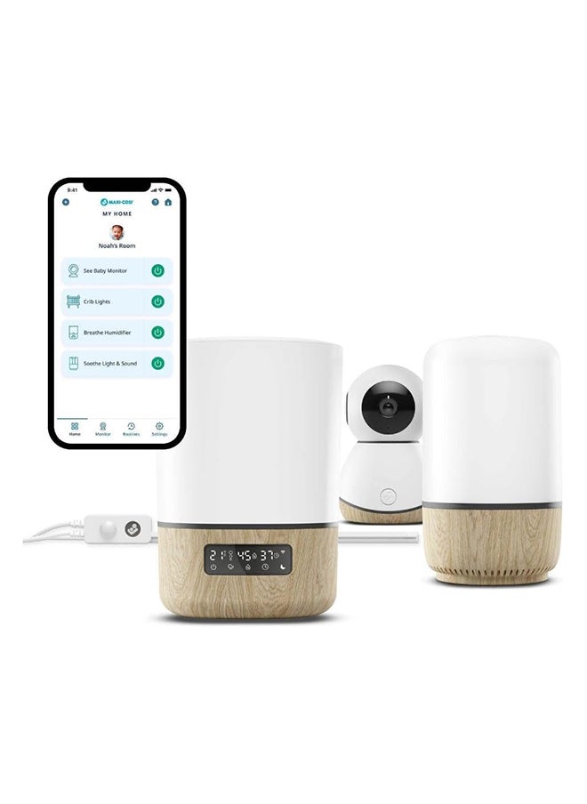 Maxi-Cosi Glow Crib Light, Light with Smart Motion Detection, Customizable Settings in app, Easy Installation, Part of Connected Home Range - Compatible with Alexa and Google Assistant  - Image 5