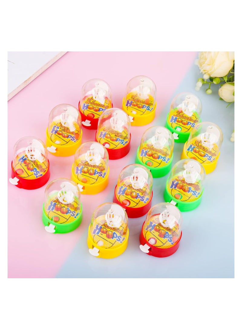 50PCS Mini Basketball Party Favors, Handheld Desktop Basketball Shooting Game for Kids, Fun Fidget Toy, Perfect for Space-Themed Birthday Decorations (Random Colors) - Image 5