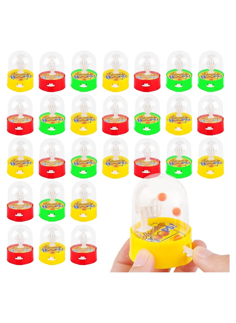 50PCS Mini Basketball Party Favors, Handheld Desktop Basketball Shooting Game for Kids, Fun Fidget Toy, Perfect for Space-Themed Birthday Decorations (Random Colors) - Image 1