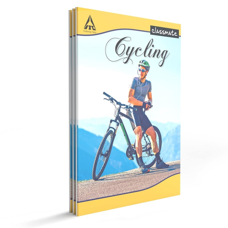 classmate Long Book - Single Line, 140 Pages, 297 mm x 210 mm - Pack Of 3 - Image 1