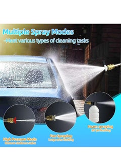 Sharpdo Portable Cordless Pressure Washer Gun Car Wash Pump, Electric 18000 mAh Battery Powered Pressure Washers, 652 PSI, for Car, Home & Garden Watering  - Image 2