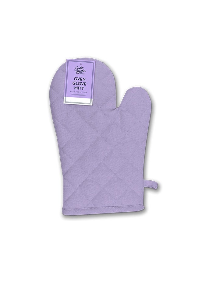Cooke & Miller Pastel Oven Glove Mitt: Heat Resistant, Soft Grip, Non-Slip, Cotton Lining, Machine Washable, Stylish, Comfortable, Durable.  - Image 2
