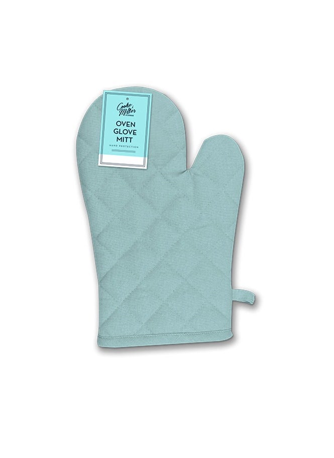 Cooke & Miller Pastel Oven Glove Mitt: Heat Resistant, Soft Grip, Non-Slip, Cotton Lining, Machine Washable, Stylish, Comfortable, Durable.  - Image 4