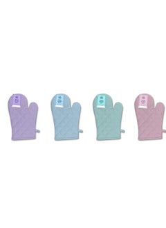 Pastel Oven Glove Mitt: Heat Resistant, Soft Grip, Non-Slip, Cotton Lining, Machine Washable, Stylish, Comfortable, Durable. - pzsku/ZAD74758847870E54264CZ/45/_/1723895134/081405c3-0a9d-4d10-9747-fb5505fef47f