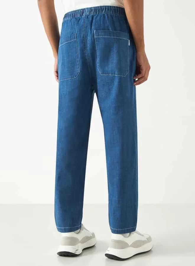 Lee Cooper Lee Cooper Relaxed Fit Pants with Pockets