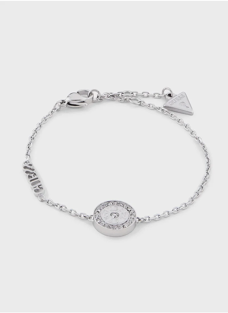 GUESS Round Detailed Chain Bracelet