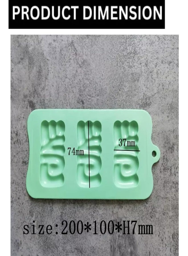 Skytail Love Chocolate Silicone Mold Love Shape Valentine's Day Mold for DIY Chocolate Baking Candy Cake Decoration Cupcake Handmade Couple Gifts Candy Bar Making Mold - Image 2