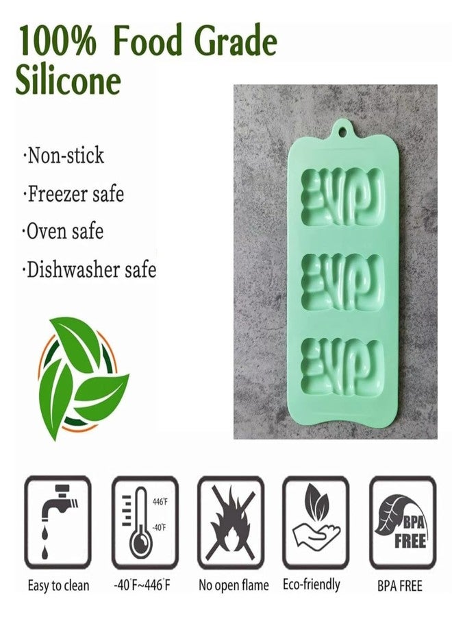 Skytail Love Chocolate Silicone Mold Love Shape Valentine's Day Mold for DIY Chocolate Baking Candy Cake Decoration Cupcake Handmade Couple Gifts Candy Bar Making Mold - Image 4