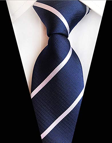 Adulove Men's Necktie Classic Silk Tie Woven Jacquard Neck Ties 6 PCS - Image 5
