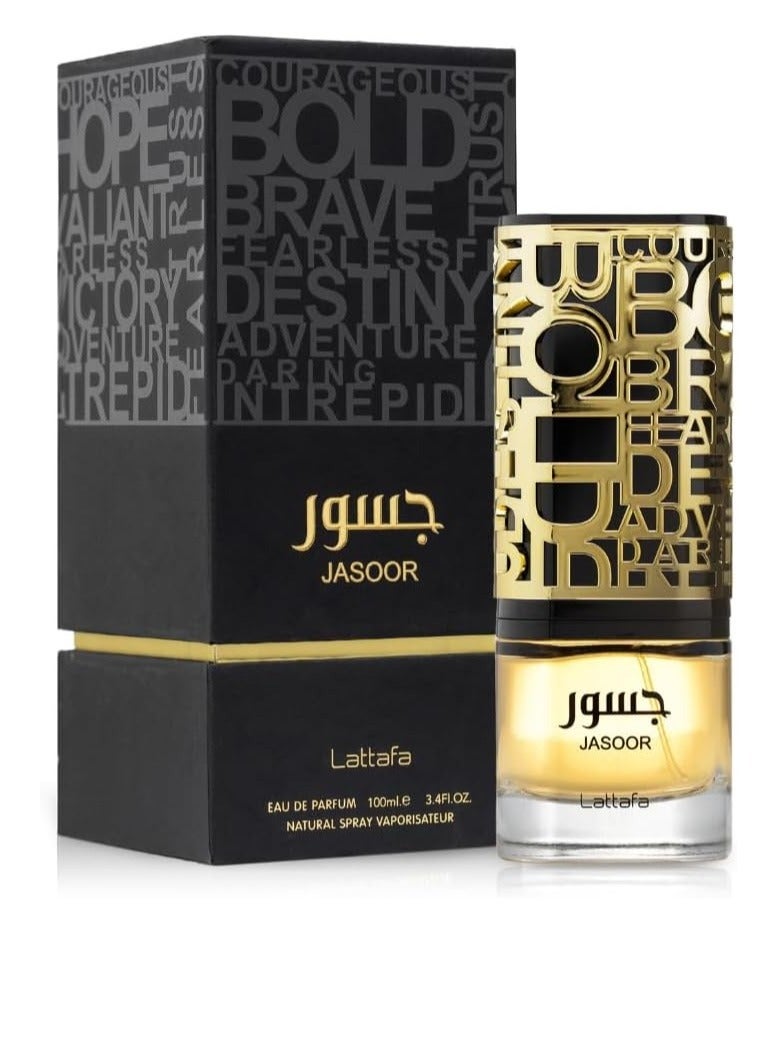لطافة عطر او دي بارفان جسور للرجال من لطافة - 100 مل - Image 1