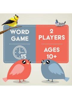 إكسبلودنج كيتنس أل أل سي لعبة A Little Wordy من Exploding Kittens - لاعبان - من سن 10 سنوات فما فوق - 15 دقيقة للعب - لعبة كلمات الحروف - لعبة للأزواج، لعبة ليلة الموعد، لعبة لوحية للكبار والمراهقين  - Image 2
