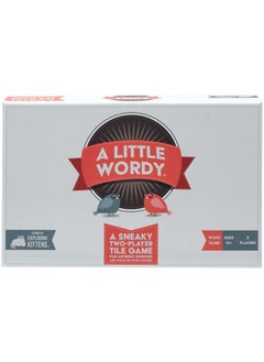 إكسبلودنج كيتنس أل أل سي لعبة A Little Wordy من Exploding Kittens - لاعبان - من سن 10 سنوات فما فوق - 15 دقيقة للعب - لعبة كلمات الحروف - لعبة للأزواج، لعبة ليلة الموعد، لعبة لوحية للكبار والمراهقين  - Image 1