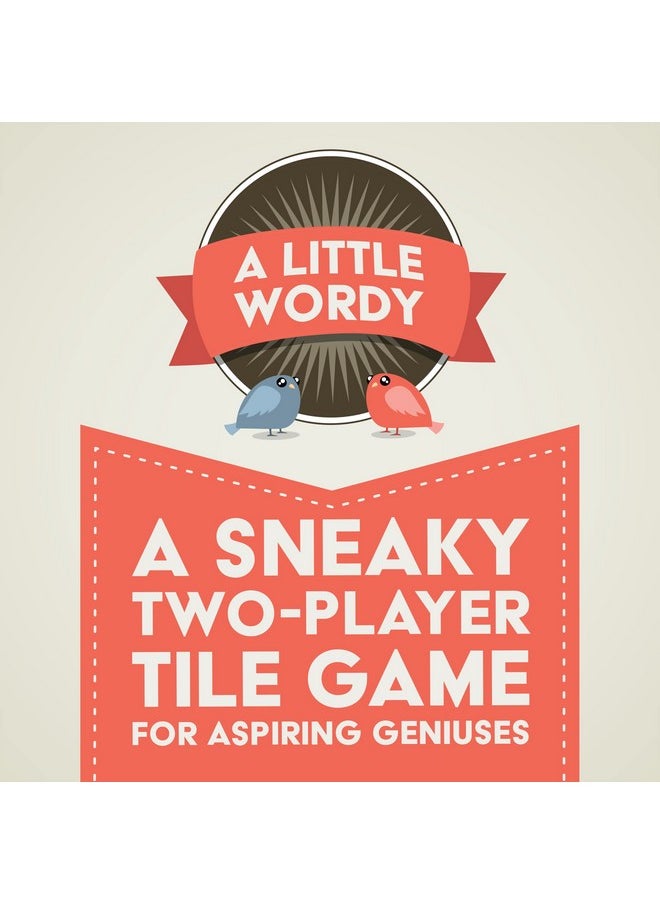 Exploding Kittens LLC A Little Wordy by Exploding Kittens - 2 Players - Ages 10+ - 15 Minutes to Play - Letter Tile Word Game - Couples Game, Date Night Game, Adult and Teen Board Game  - Image 3