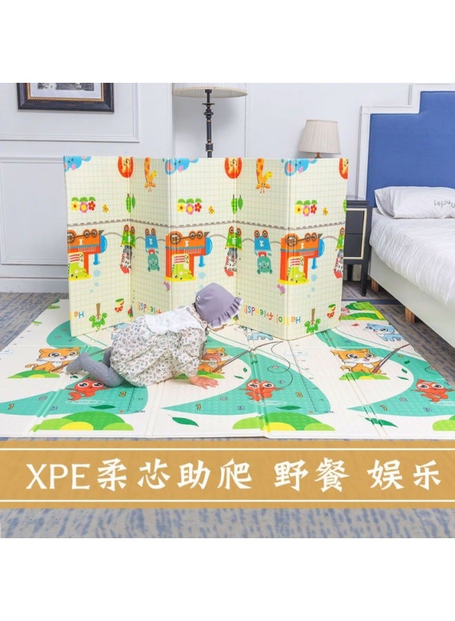 other/other Climbing Mat Folding Children's Climbing Mat Large Folding Thickened Home Out Picnic Mat Blanket Whole Baby - Image 2