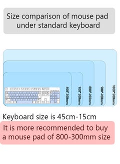 joyzzz Gaming Mouse Pad Mouse Pad XXL Large Mouse Pad for Gamers, Office, and Home Use Durable and Smooth Surface for Precise Control  - Image 3