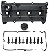 FRONEZER Engine Valve Cover with Gaskets Bolts Oil Filler Cap PCV Valve Spark Plug Tube Seals Compatible with 20022006 Nissan Sentra Altima QR25DE 25L Replaces 132643Z001 13264 3Z001 264982 - Image 2