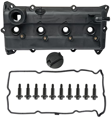 FRONEZER Engine Valve Cover with Gaskets Bolts Oil Filler Cap PCV Valve Spark Plug Tube Seals Compatible with 20022006 Nissan Sentra Altima QR25DE 25L Replaces 132643Z001 13264 3Z001 264982 - Image 1