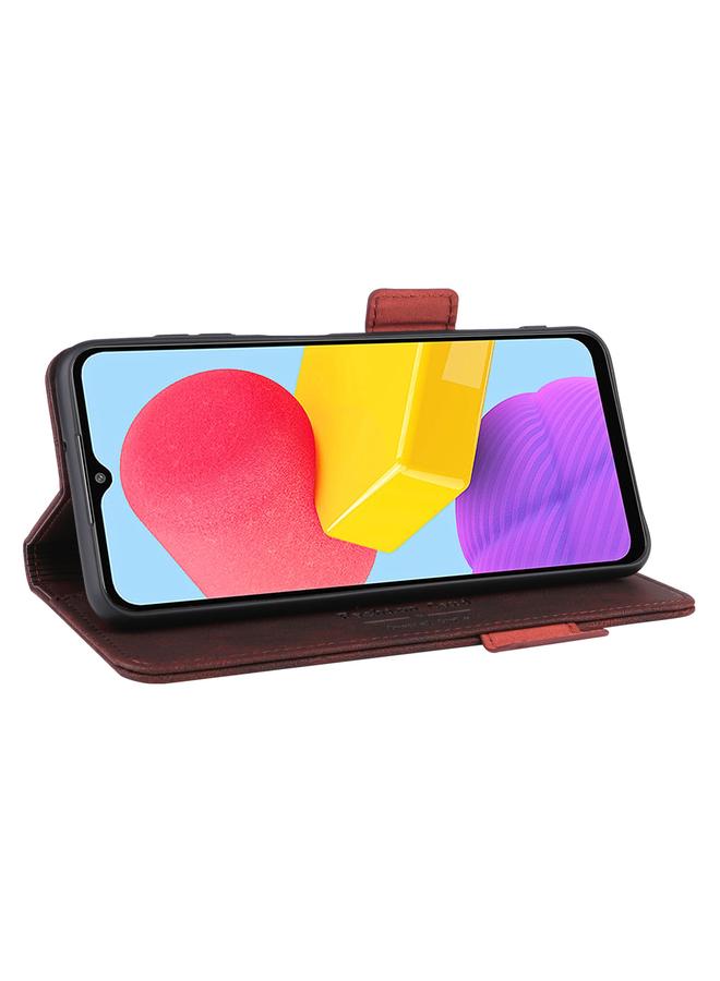 S-TOP Case For Samsung Galaxy M13 4G Magnetic Clasp Flip Leather Phone Case - Image 5