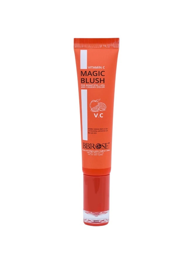 BBROSE Vitamin C Magic Blush (30ml) | Multi-Use Tint for Lips & Cheeks | Hydrates, Nourishes & Enhances Natural Color | Helps Reduce Dark Circles & Moisturizes Eye Area - Image 2