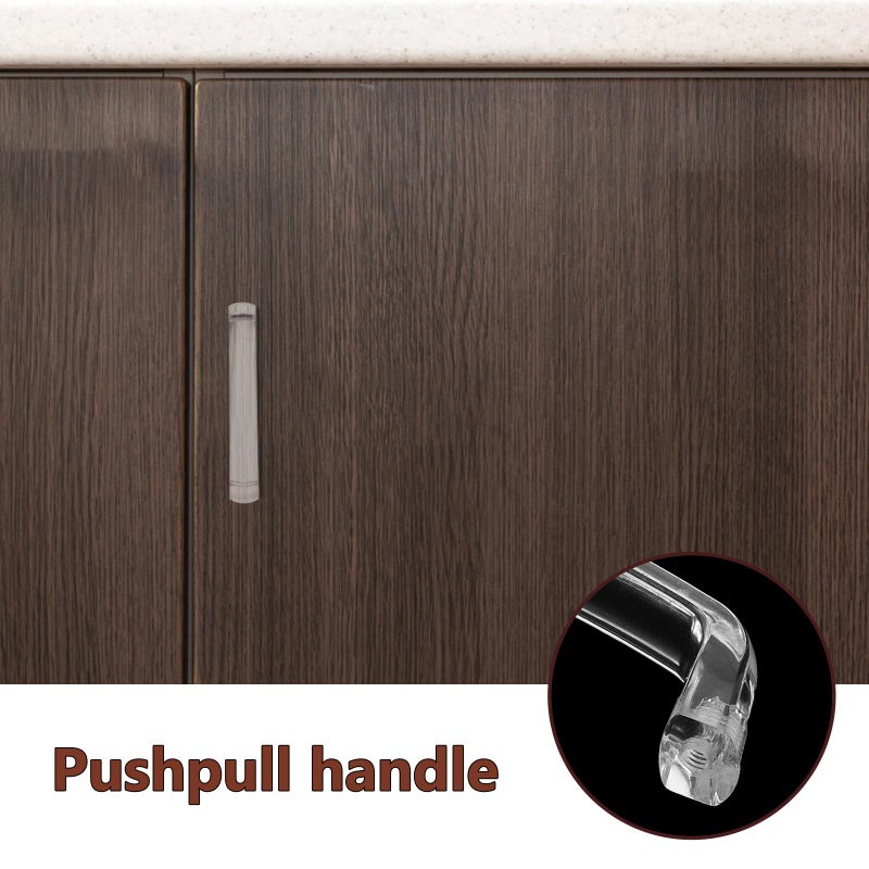 Acrylic Hidden Drawer Pull Handle 5 Inch Invisible Cabinet Edge Pull - Image 4