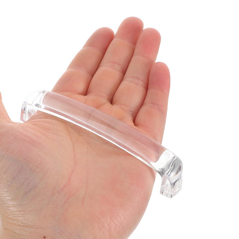 Acrylic Hidden Drawer Pull Handle 5 Inch Invisible Cabinet Edge Pull - Image 5