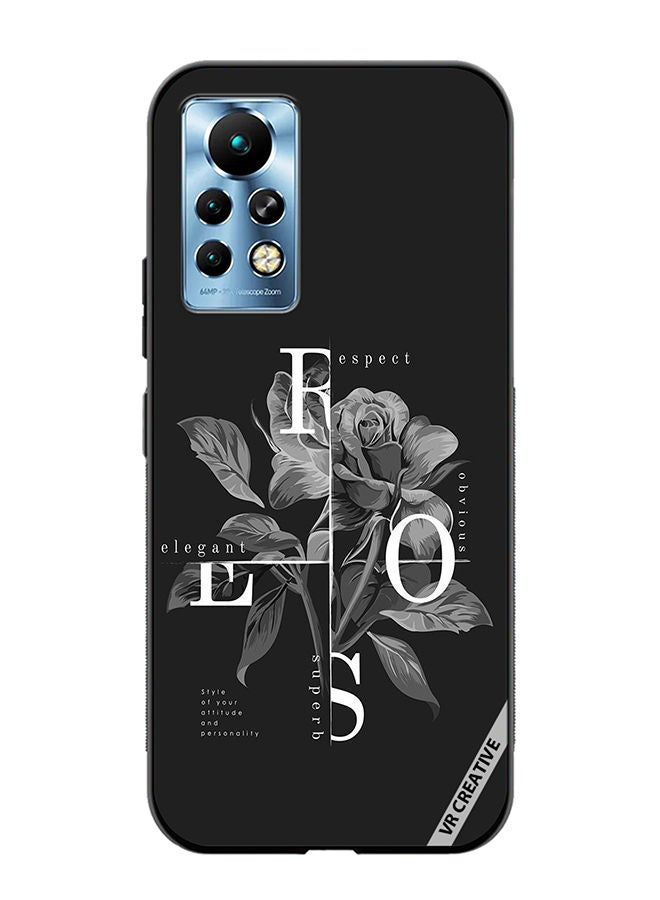 VR CREATIVE Protective Case Cover For Infinix Note 11 Pro Flower Design Multicolour - Image 1