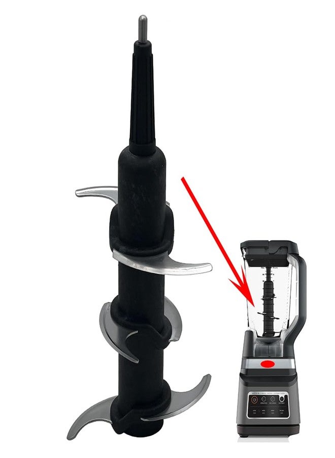 جويستار مجموعة شفرات بديلة مكونة من 6 شفرات متراصة، متوافقة مع شفرات نينجا: BC701CCO، BL610، BL610BRN، BL610C، BL660، BL660A، BL660W، BL660WM، BL663، BL665QWH، BL710WM، BL710WMC، BL740، BL740C (311KKU(BL610)) - Image 2