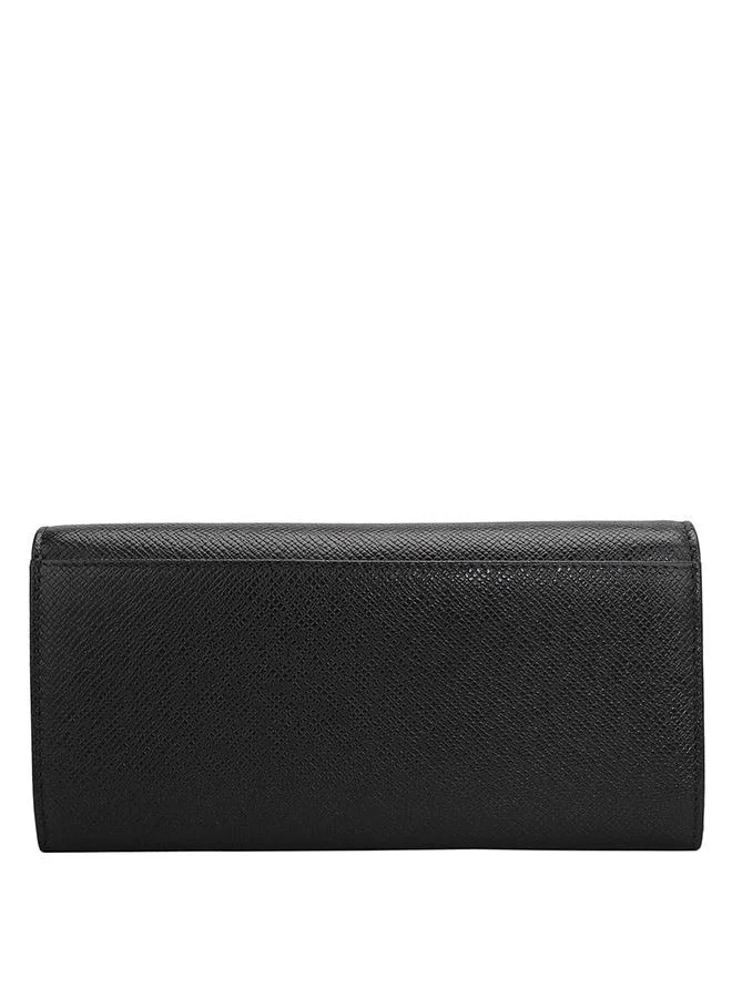 Da Milano  Genuine Leather Black Ladies Wallet for Women | Best Price UAE