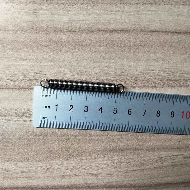 5Pcs 0.8x6x55mm High Elasticity Tension Springs Mechanical Extension - Image 3