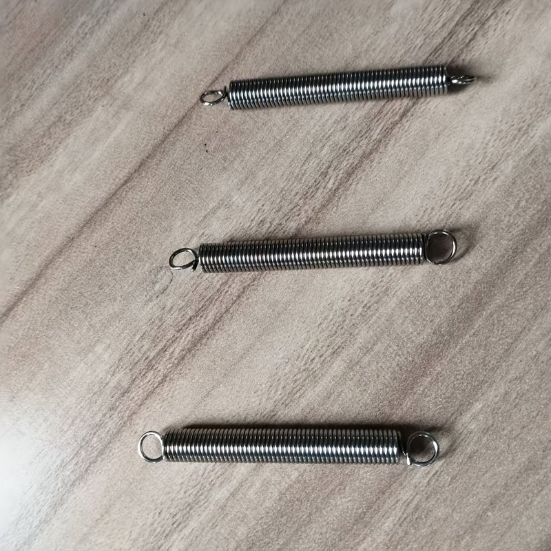 5Pcs 0.8x6x55mm High Elasticity Tension Springs Mechanical Extension - Image 5