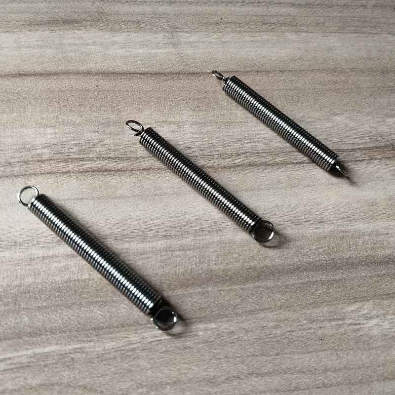 5Pcs 0.8x6x55mm High Elasticity Tension Springs Mechanical Extension - Image 4