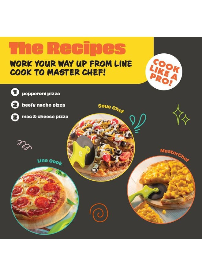 MasterChef Junior Pizza Cooking Set - 5 Pc Kit Includes Real - Image 4