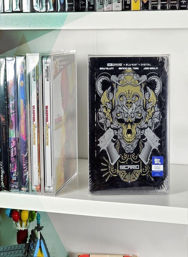 MALKO 10 Pack Steelbook with Plastic Slipcover Protector Case. Compatible with Lionsgate Steelbooks. - Image 4