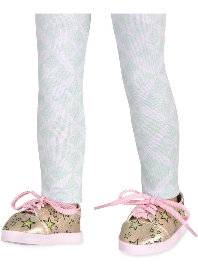 Glitter Girls - Glitter Girls by Battat – Starry Sneakers Shoes and Leggings Accessory Set – 14-inch Doll Clothes and Accessories for Girls Age 3 and Up – Children’s Toys - Image 1