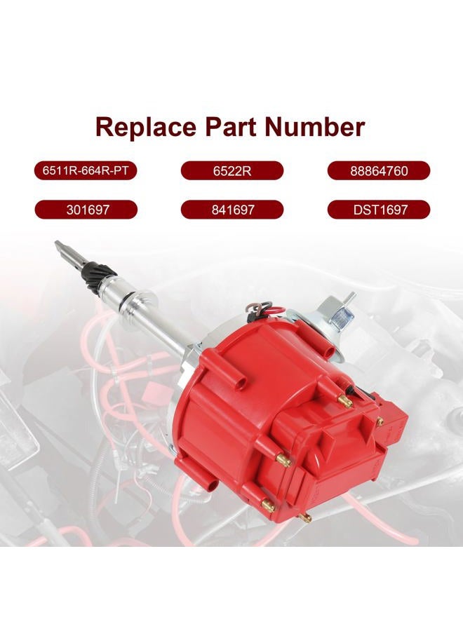 JDMSPEED New HEI Ignition Distributor 6522R Replacement For Chevy Inline 6-Cyl 230 250 292 - Image 4