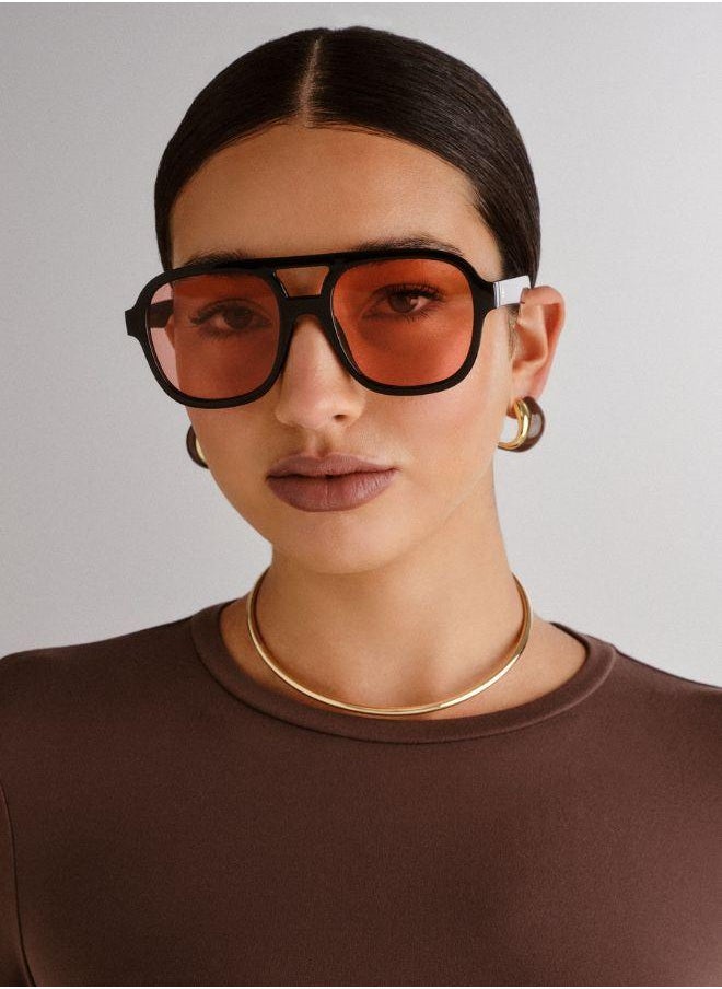 AIRE WHIRLPOOL Oversized Square Sunglasses – Unisex UV400 Gradient Lens, Lightweight Acetate Frame, Stylish Everyday Shades  - Image 1