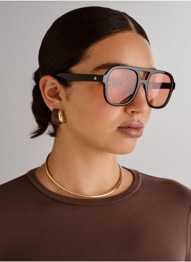 AIRE WHIRLPOOL Oversized Square Sunglasses – Unisex UV400 Gradient Lens, Lightweight Acetate Frame, Stylish Everyday Shades  - Image 3